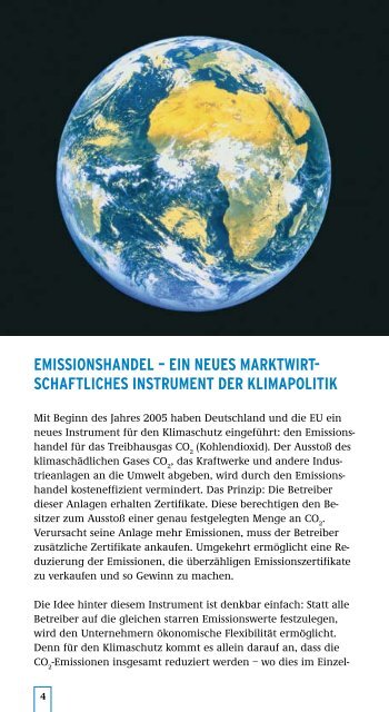 Emissionshandel - Mehr Klimaschutz durch Wettbewerb - Beuth ...