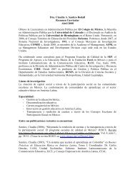 Dra. Claudia A. Santizo Rodall Resumen Curricular Abril ... - laisum