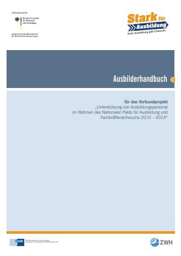 Ausbilderhandbuch - Stark für Ausbildung