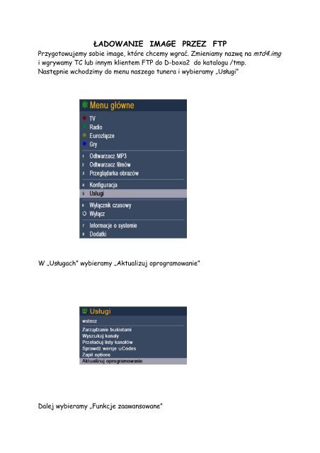 ŁADOWANIE IMAGE PRZEZ FTP