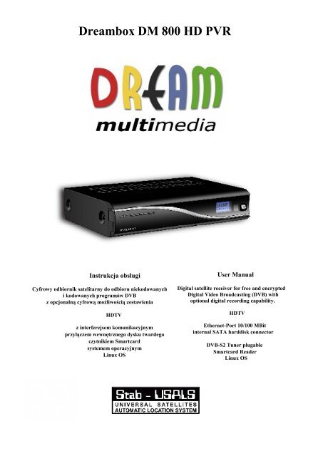 Dreambox DM 800 HD PVR