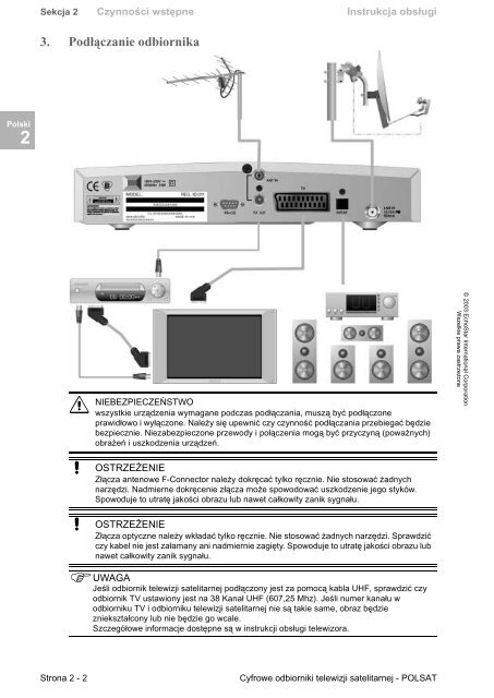 Zobacz instrukcję dekodera (format .pdf) - Cyfrowy Polsat