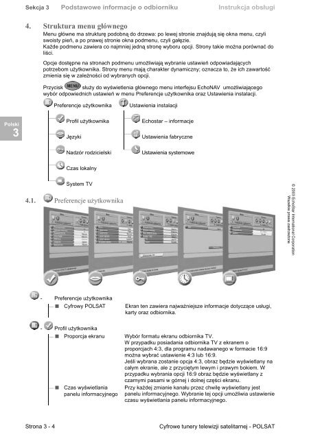 Zobacz instrukcję dekodera (format .pdf) - Cyfrowy Polsat