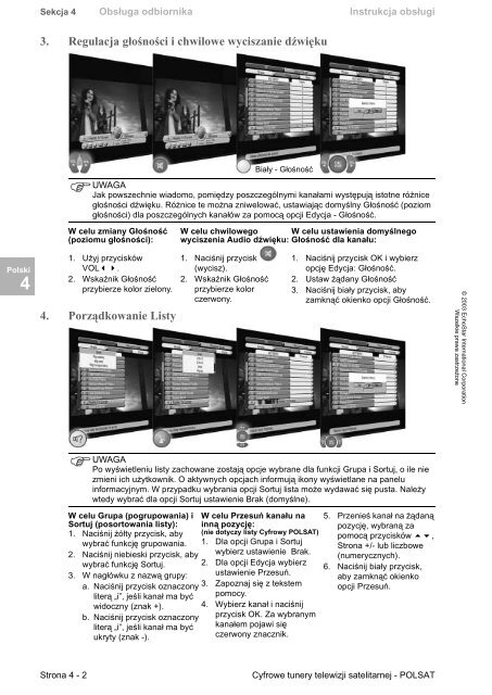 Zobacz instrukcję dekodera (format .pdf) - Cyfrowy Polsat