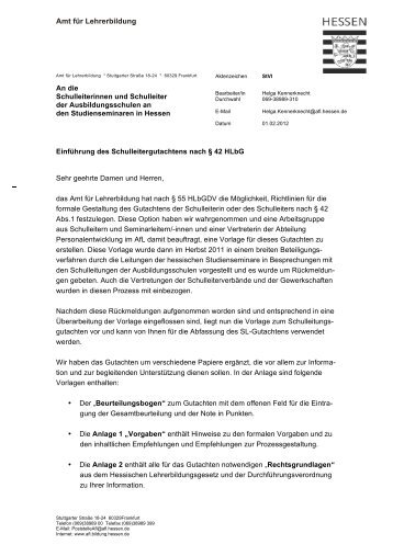 SL-Gutachten: Informationen - Hessen