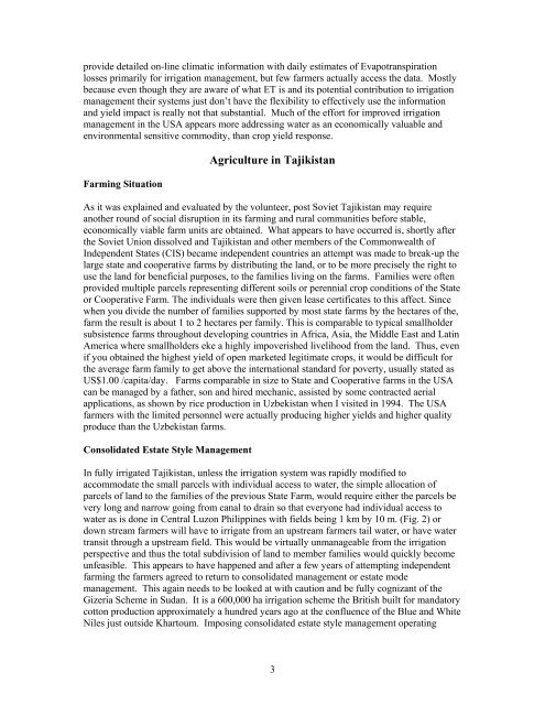 Geha Foods Evaluation of Irrigation for Processed Tomatoes