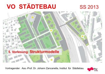 5. Vorlesung: Strukturmodelle VO Städtebau SS 13 - lamp.tugraz.at