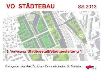 9. Vorlesung: Stadtgestalt - lamp.tugraz.at