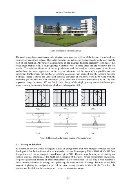 advanced building skins 14 | 15 June 2012 - lamp.tugraz.at - Graz ...