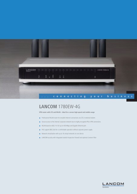 LANCOM 1780EW-4G - LANCOM Systems GmbH