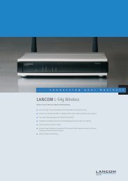 Datenblatt - LANCOM Systems GmbH