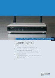 Datenblatt - LANCOM Systems GmbH