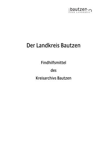 Findbuch zum Bestand 232 Gemeinde Rammenau mit den ...