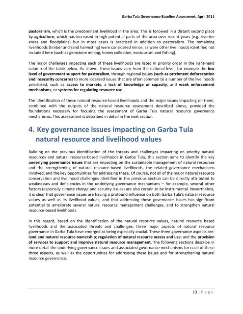 Garba Tula Governance Assessment Final Report ... - Land Portal