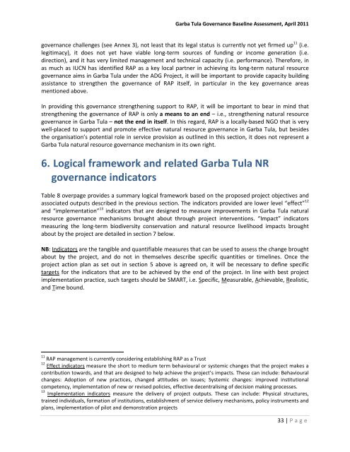 Garba Tula Governance Assessment Final Report ... - Land Portal