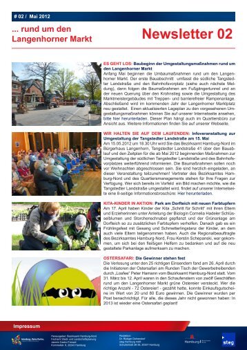 Newsletter 02 - Langenhorn Markt - Hamburg