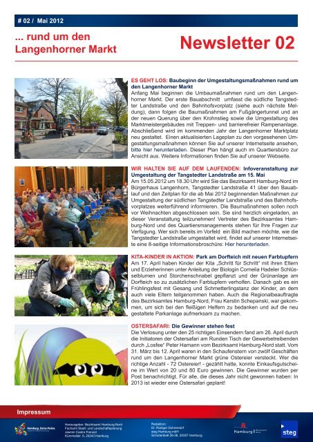 Newsletter 02 - Langenhorn Markt - Hamburg