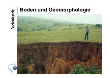 Böden und Geomorphologie