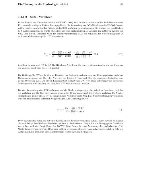 Einführung in die Hydrologie