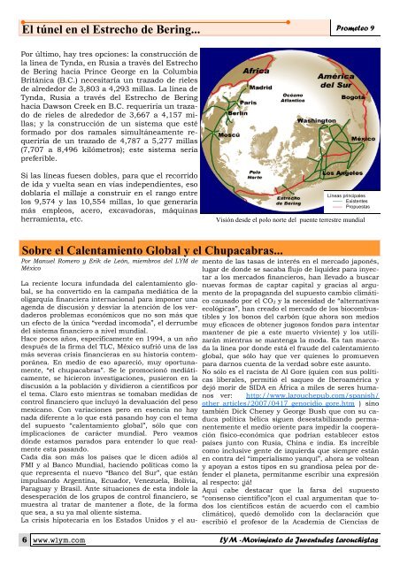 El Puente Terrestre Mundial - Executive Intelligence Review