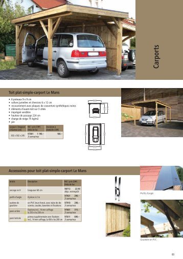 Carports - Larus.ch