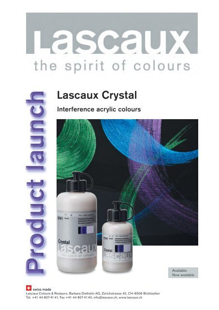 Lascaux Crystal - Lascaux Colours & Restauro