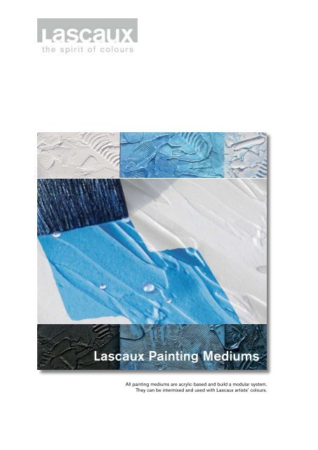 Lascaux Painting Mediums - Lascaux Colours & Restauro