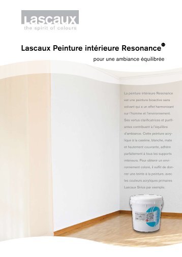 Lascaux Peinture intérieure Resonance - Lascaux Colours & Restauro
