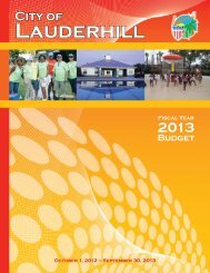 Administration - City of Lauderhill