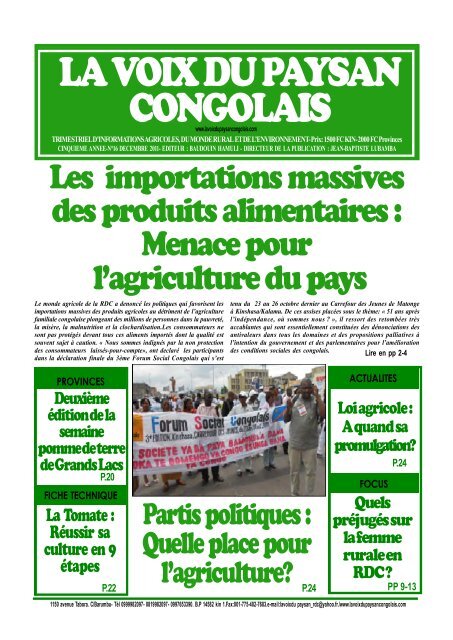 Page 24 - La voix du paysan congolais