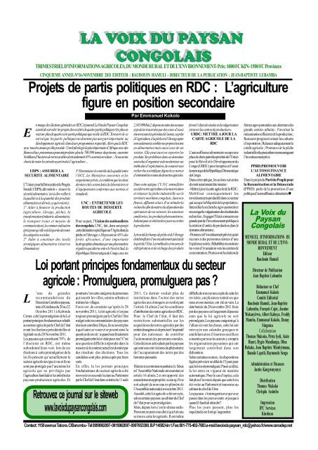 Page 24 - La voix du paysan congolais