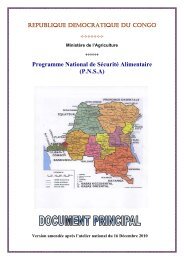 REPUBLIQUE DEMOCRATIQUE DU CONGO - La voix du paysan ...