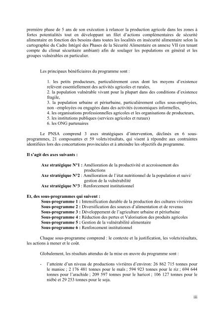 REPUBLIQUE DEMOCRATIQUE DU CONGO - La voix du paysan ...