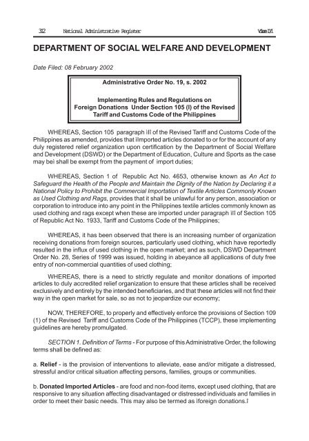 Volume 13 Number 1 - University of the Philippines College of Law