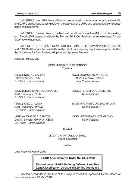 Volume 13 Number 1 - University of the Philippines College of Law