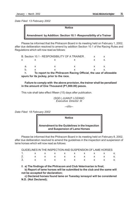 Volume 13 Number 1 - University of the Philippines College of Law