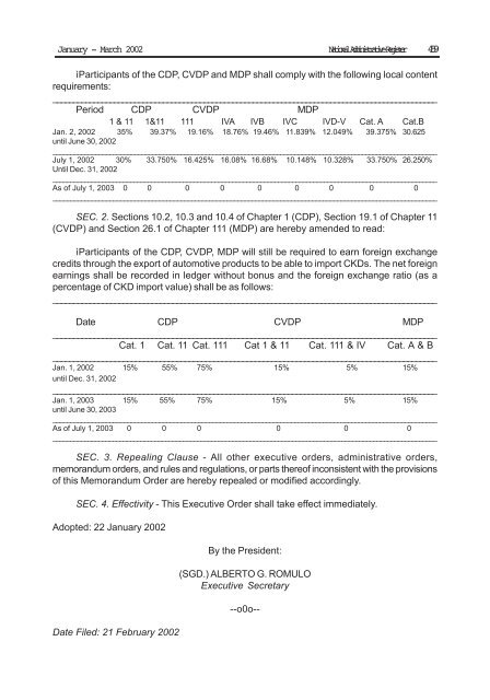 Volume 13 Number 1 - University of the Philippines College of Law