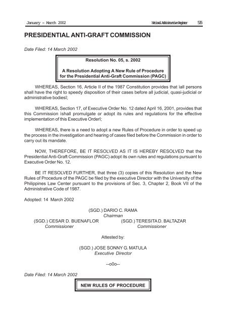 Volume 13 Number 1 - University of the Philippines College of Law