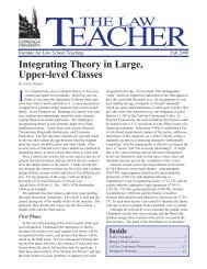 Get this issue as PDF (82 KB) - Institute for Law Teaching and ...