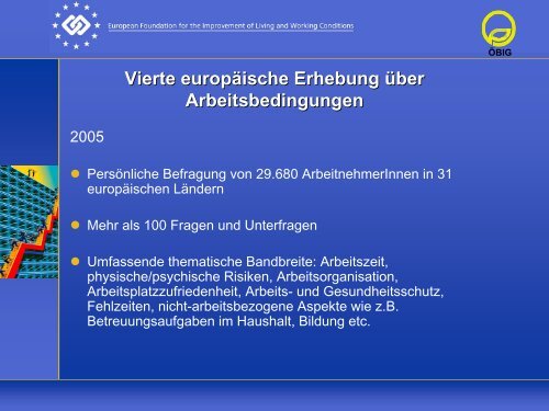 Arbeitsbedingungen in Europa