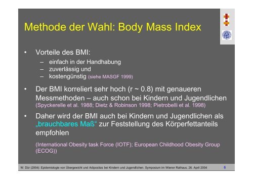Epidemiologie von Übergewicht und Adipositas bei Kindern und ...