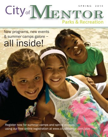 Parks & Recreation Guide - City of Mentor