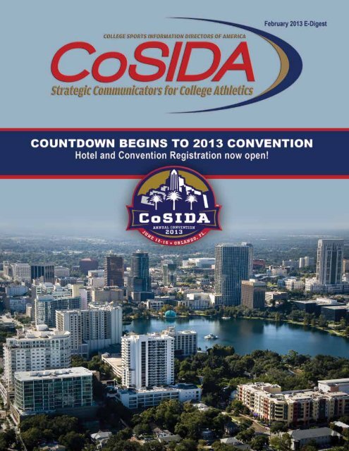 February 2013 E-Digest - CoSIDA