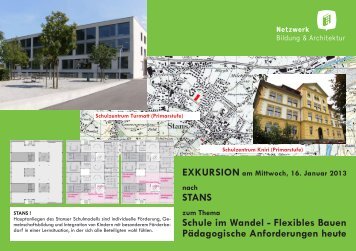 Stans Flyer Hi6.indd - Netzwerk Bildung & Architektur