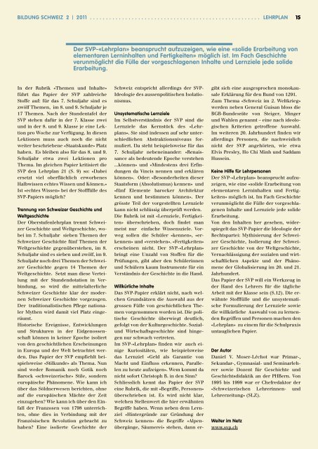 Heft 2/2011 - beim LCH