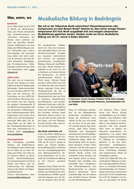 Heft 2/2012 - beim LCH