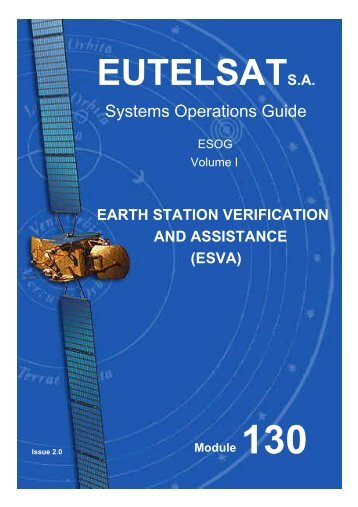 EUTELSAT Systems Operations Guide - Lea