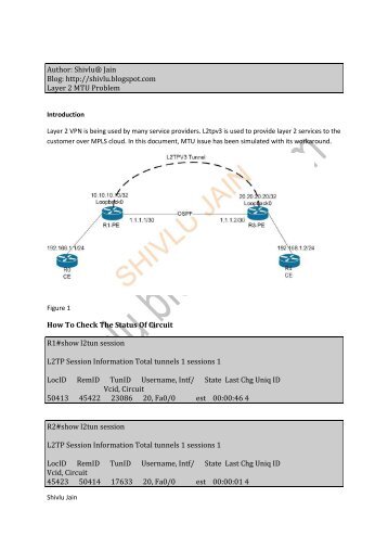 L2 Vpn MTU Problem.pdf - The Cisco Learning Network