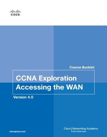 CCNA Exploration Accessing the WAN