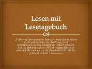 Lesen mit Lesetagebuch - Learning Rose Garden